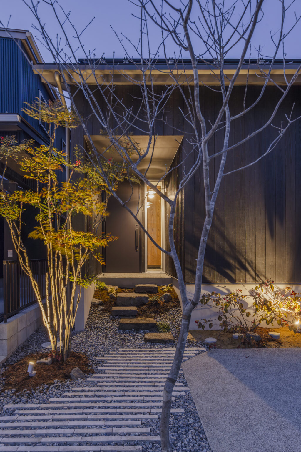 住宅外観のトレス画像